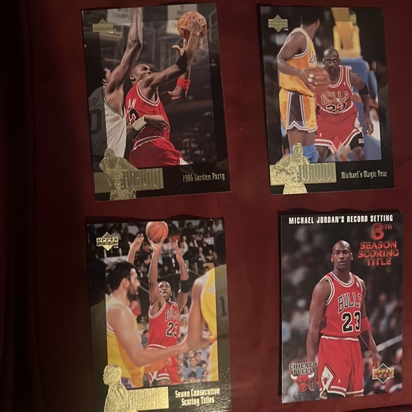 1996 Michael Jordan Upper Deck jumbo card collection - Picture 4 of 6